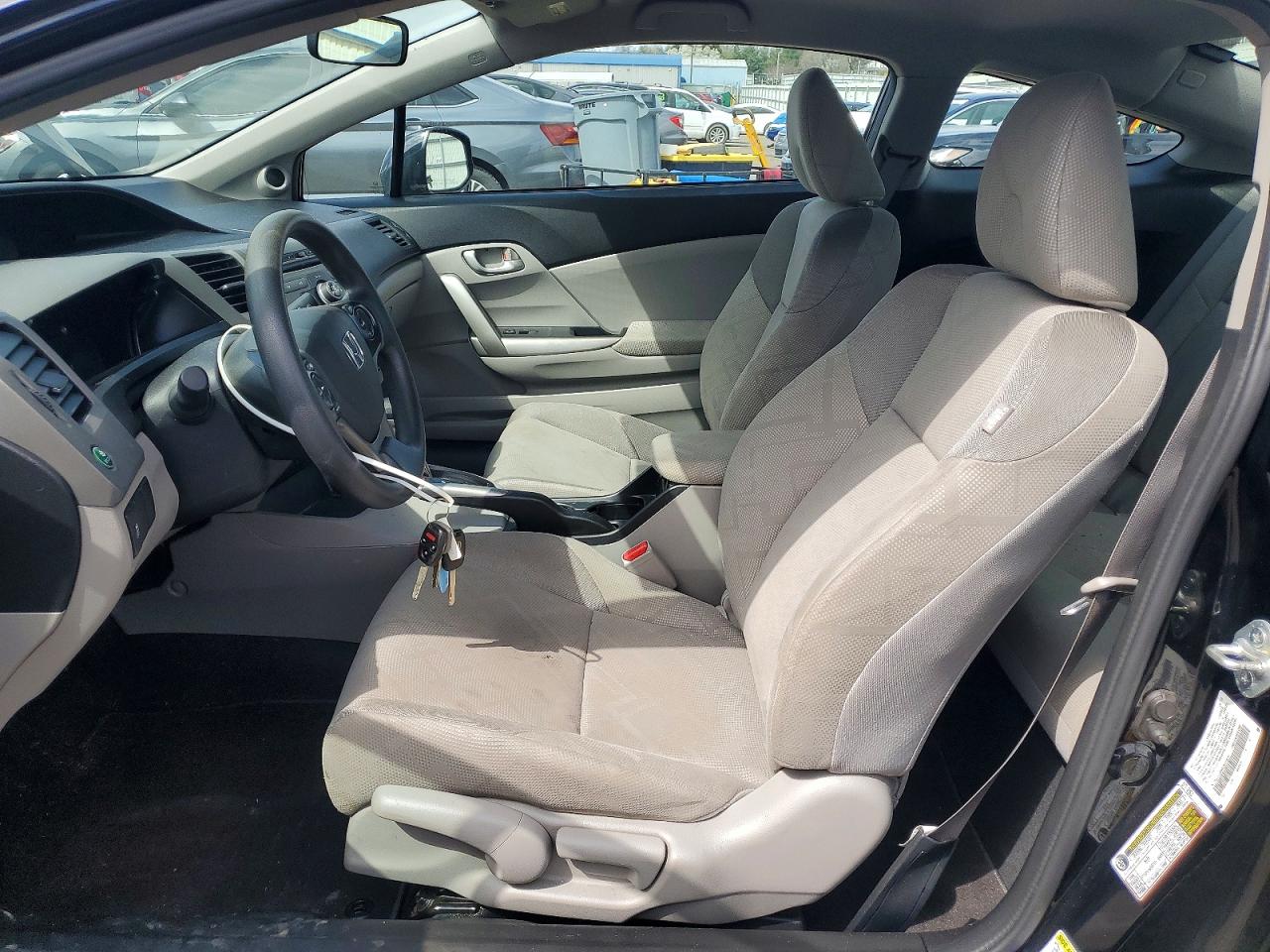 2012 Honda Civic Lx Black vin: 2HGFG3B58CH505639