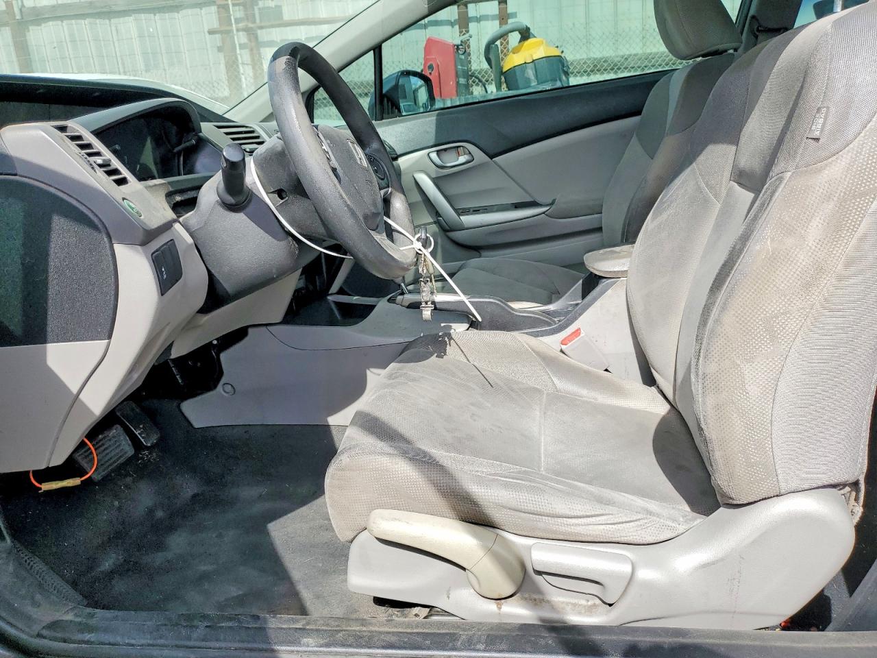 2012 Honda Civic Lx Gray vin: 2HGFG3B58CH515457