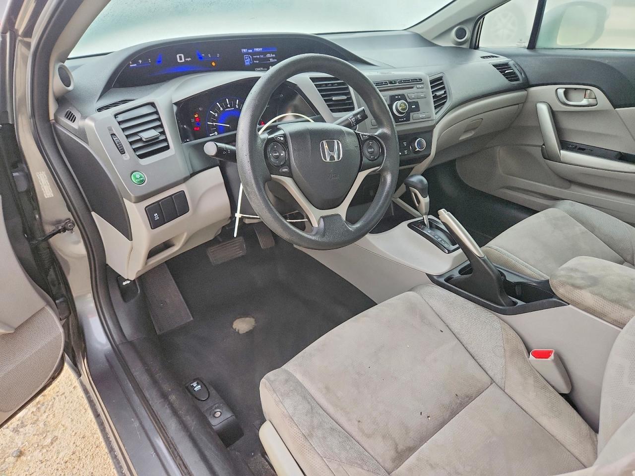 2012 Honda Civic Черный vin: 2HGFG3B58CH518472