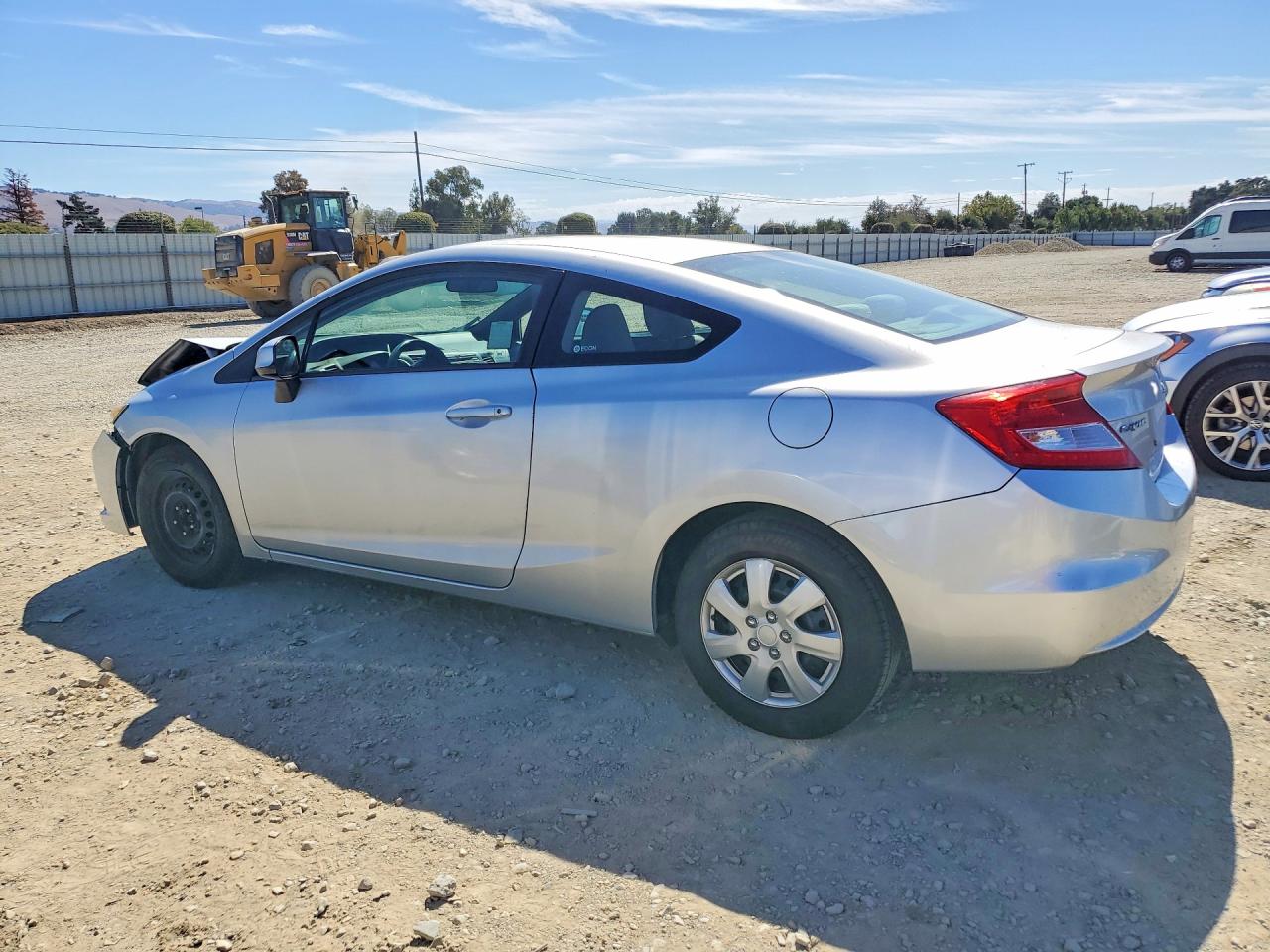 2012 Honda Civic Lx Серебряный vin: 2HGFG3B58CH525776