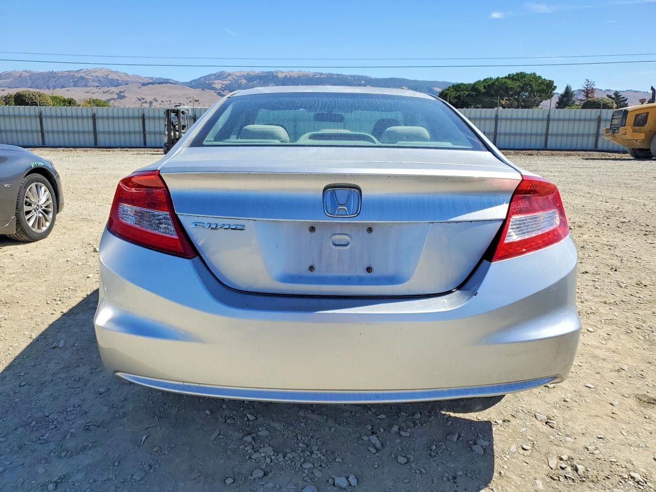 2012 Honda Civic Lx Серебряный vin: 2HGFG3B58CH525776