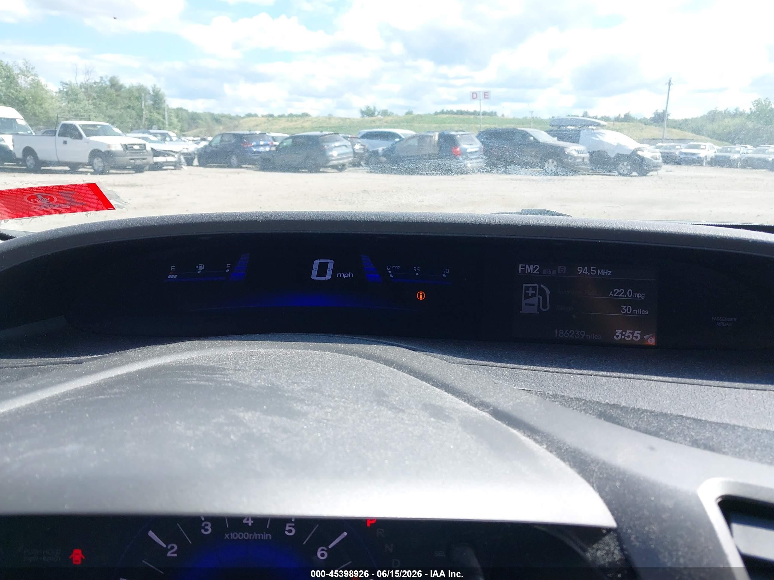 2012 Honda Civic Lx Black vin: 2HGFG3B58CH525972