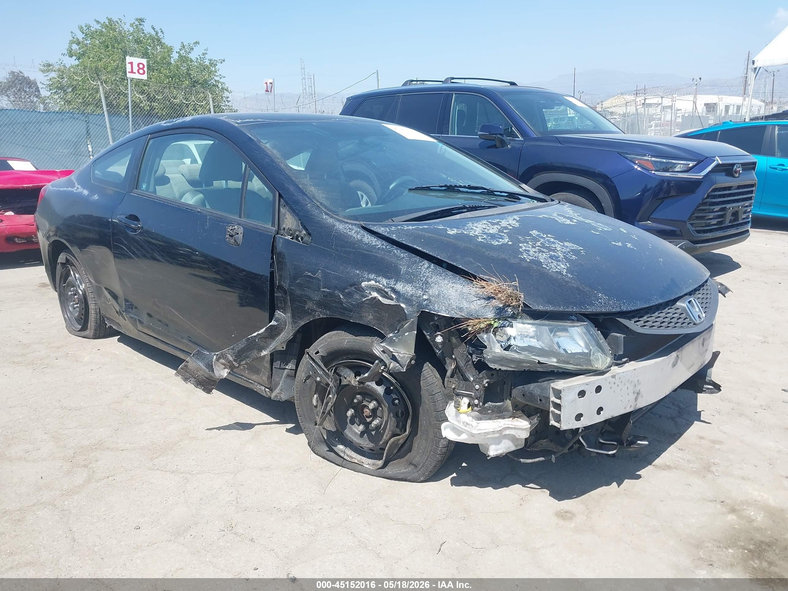 2012 Honda Civic Lx Black vin: 2HGFG3B58CH540567