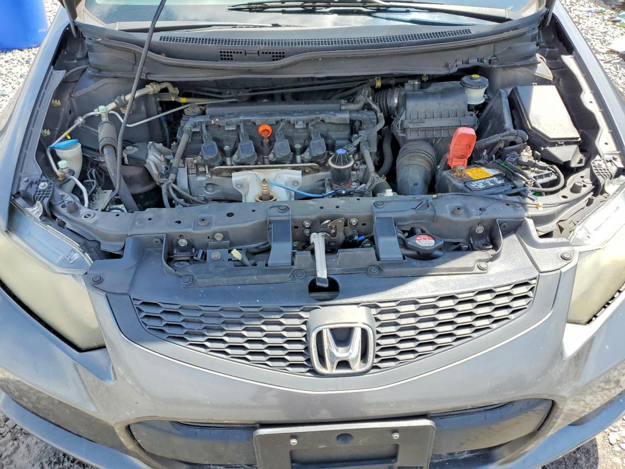 2012 Honda Civic Lx Gray vin: 2HGFG3B58CH550368