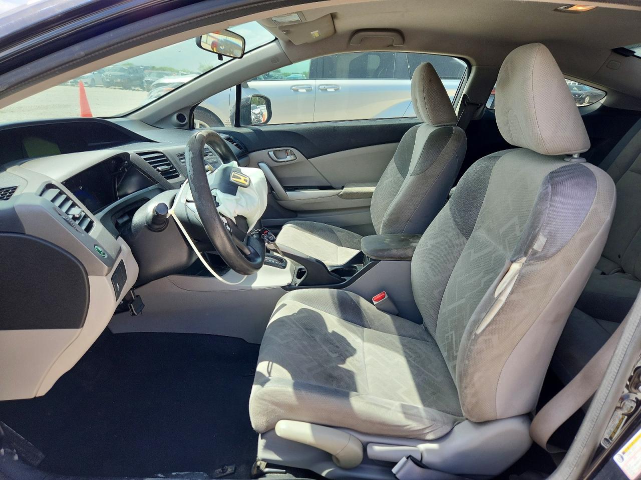 2012 Honda Civic Lx Черный vin: 2HGFG3B58CH551763