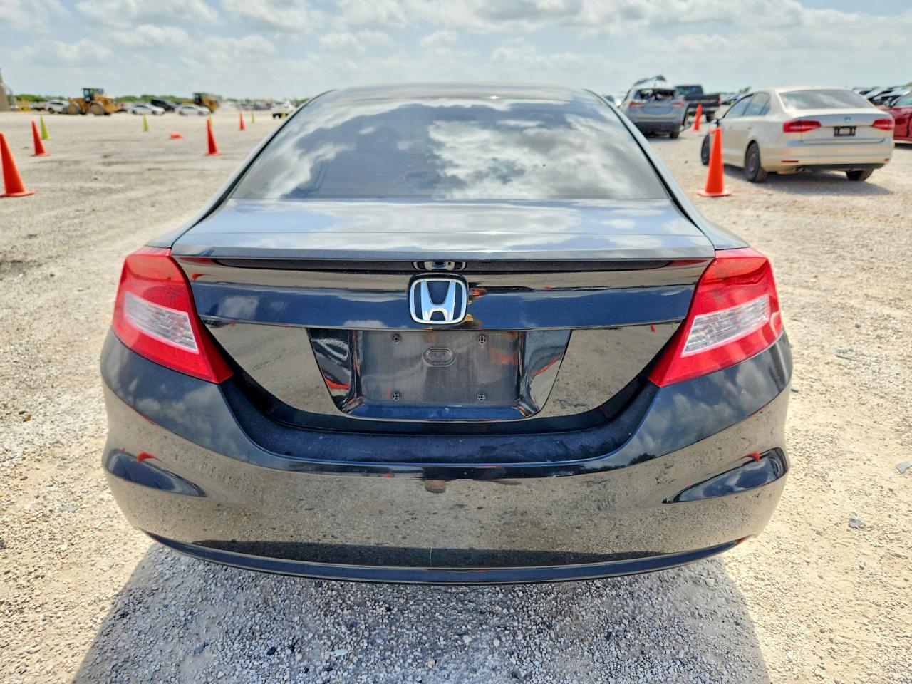 2012 Honda Civic Lx Черный vin: 2HGFG3B58CH551763