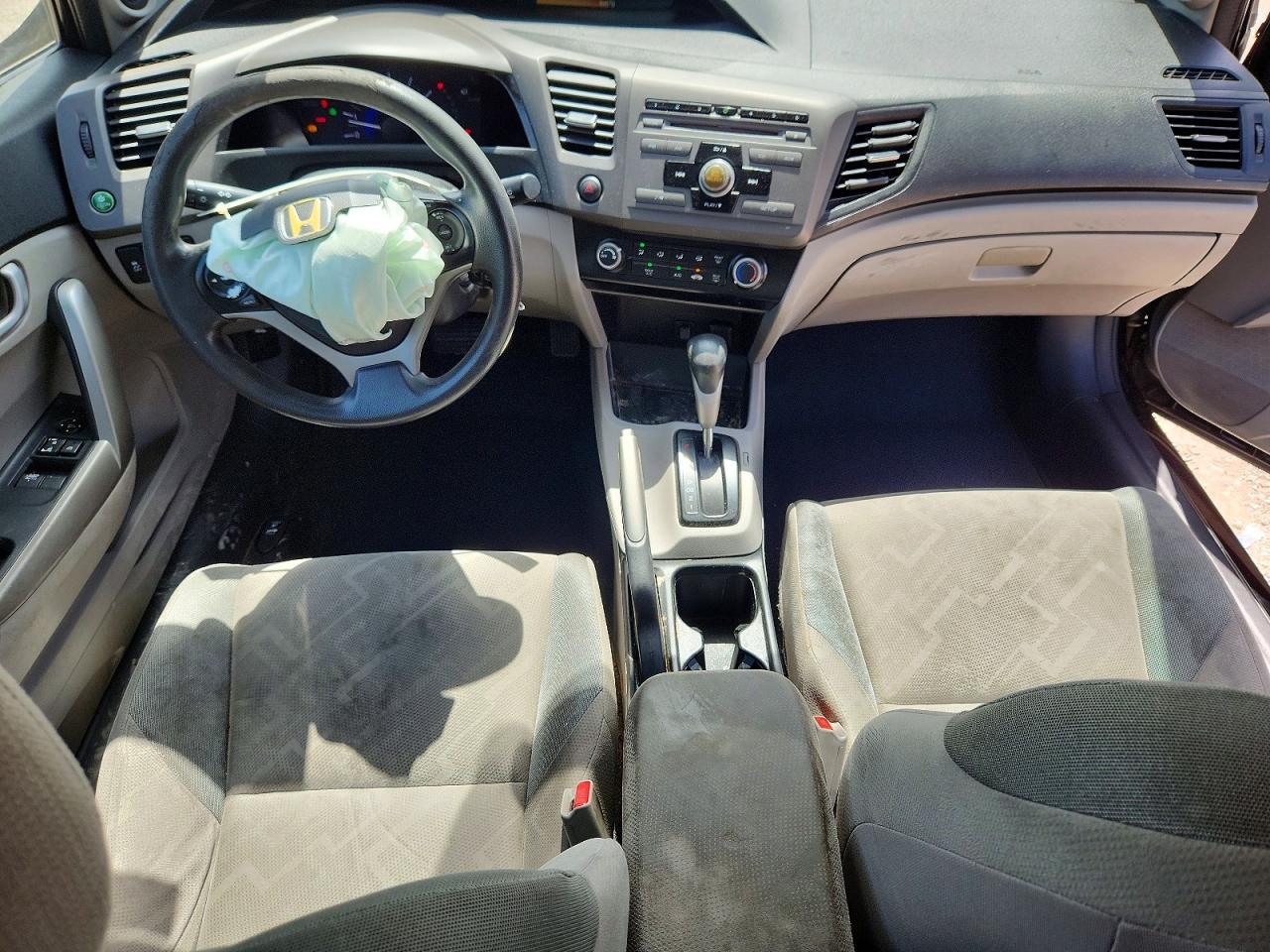 2012 Honda Civic Lx Черный vin: 2HGFG3B58CH551763