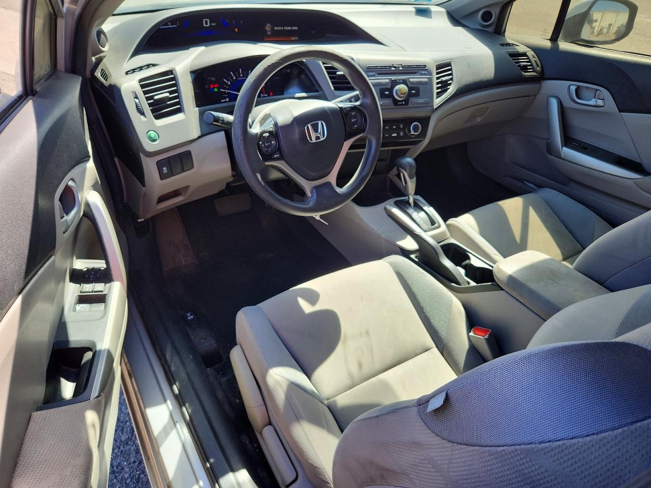 2012 Honda Civic Lx Silver vin: 2HGFG3B58CH554453