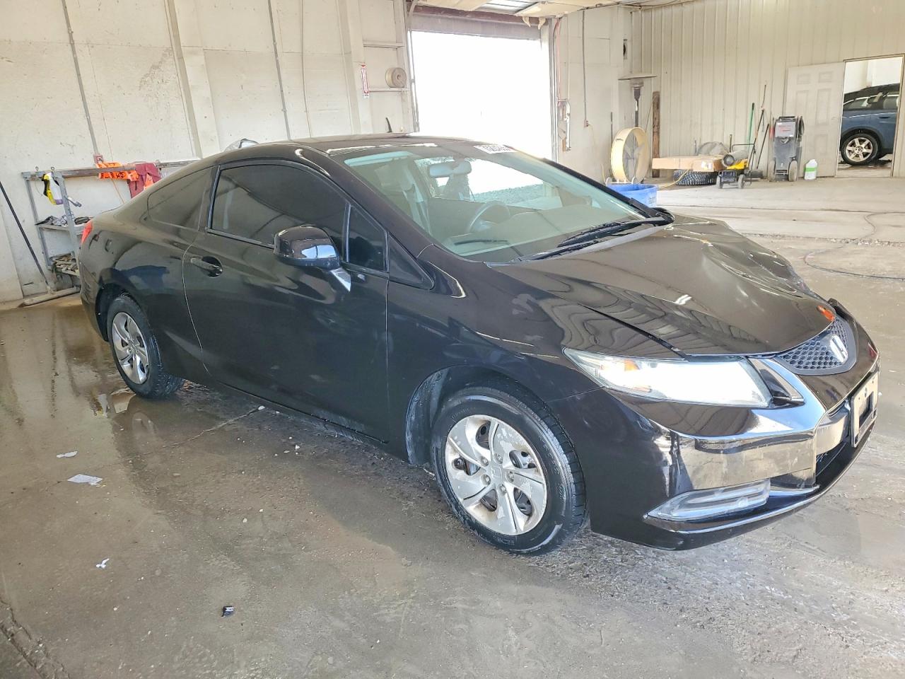 2013 Honda Civic Lx Black vin: 2HGFG3B58DH508378