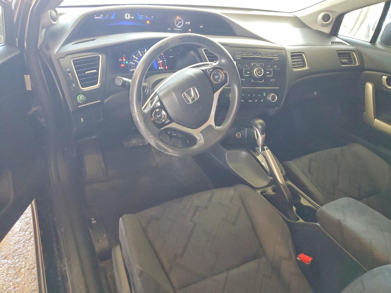 2013 Honda Civic Lx Black vin: 2HGFG3B58DH508378