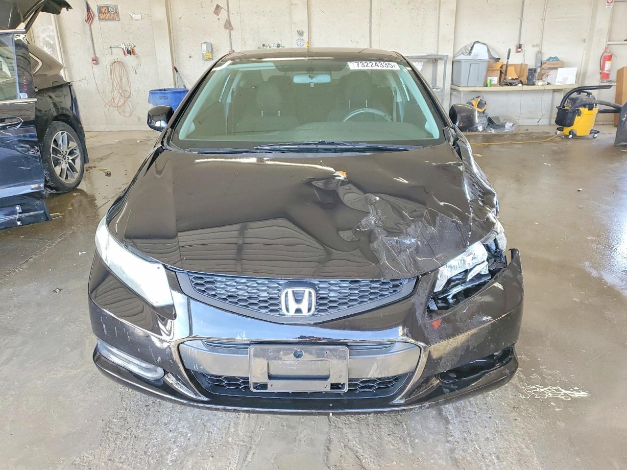 2013 Honda Civic Lx Black vin: 2HGFG3B58DH508378