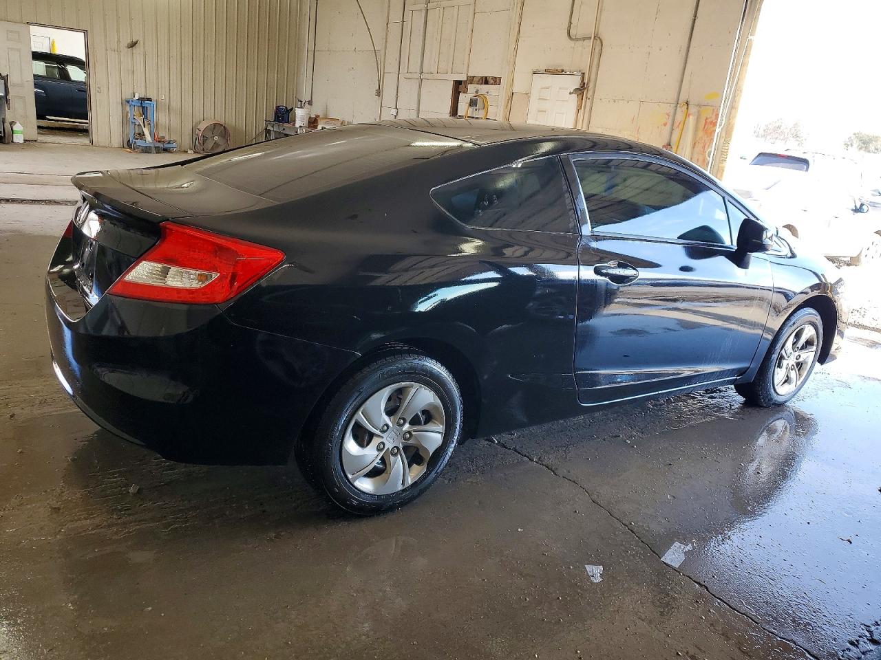 2013 Honda Civic Lx Black vin: 2HGFG3B58DH508378