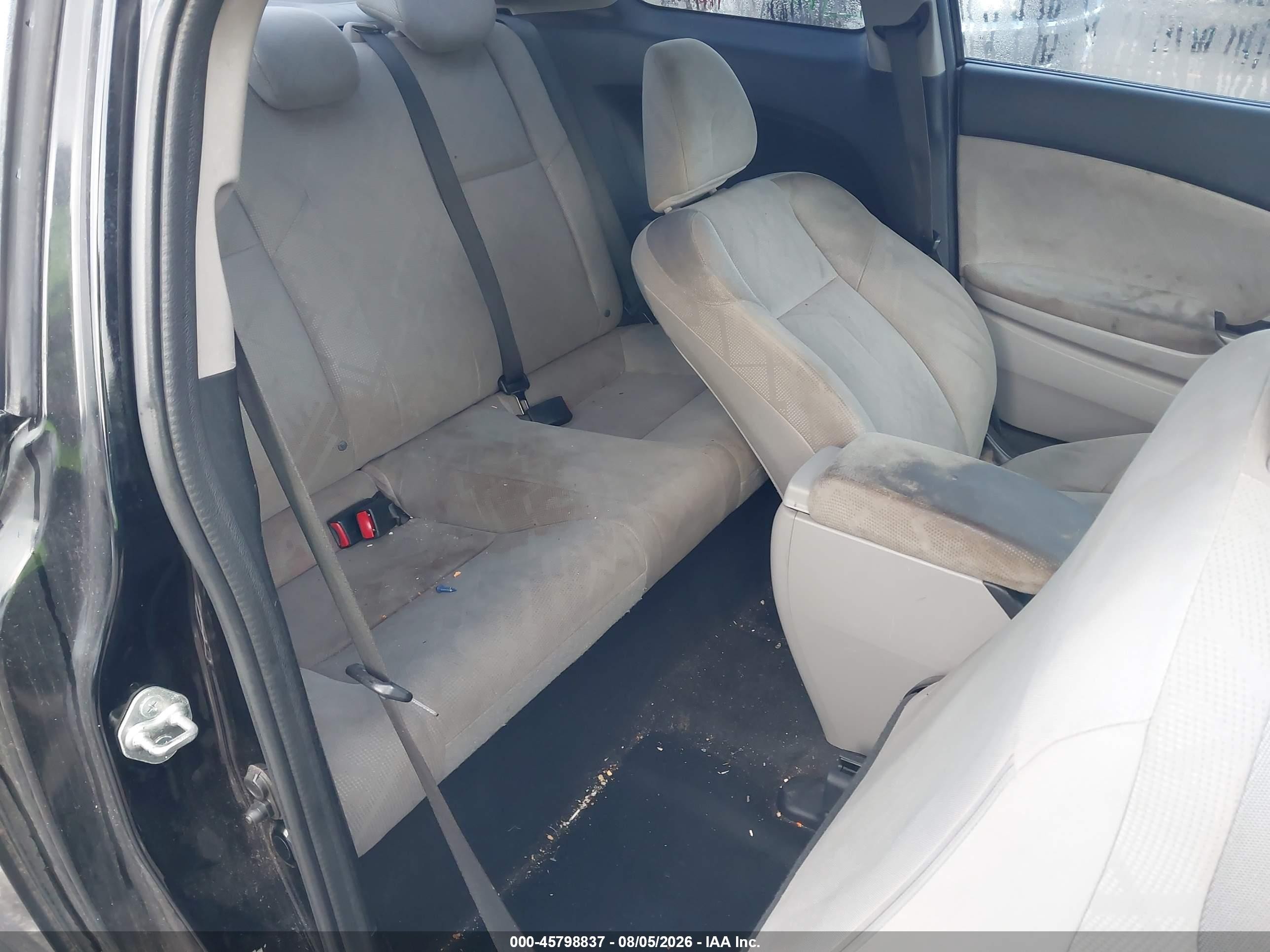 2013 Honda Civic Lx Черный vin: 2HGFG3B58DH514116