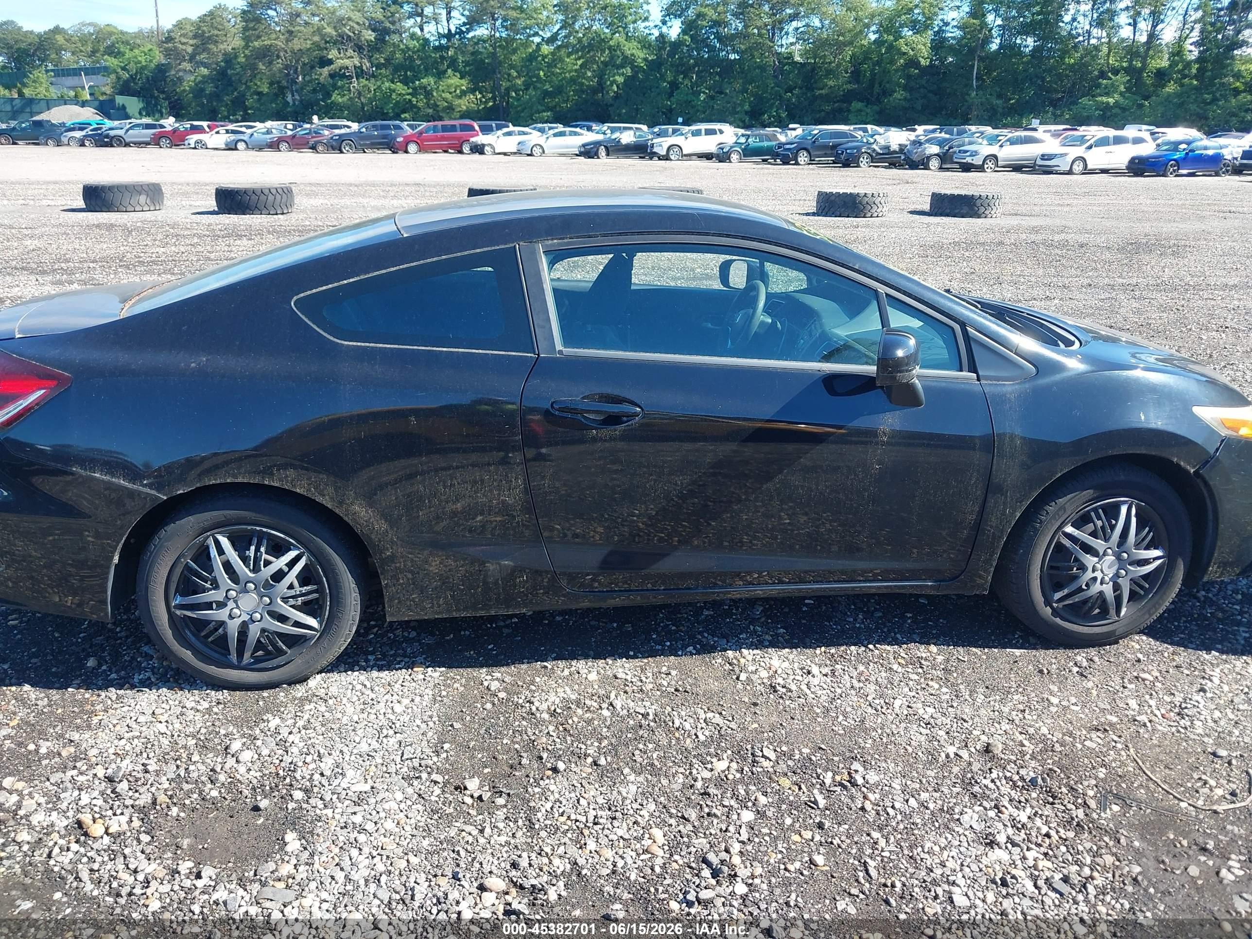 2014 Honda Civic Lx Black vin: 2HGFG3B58EH500718