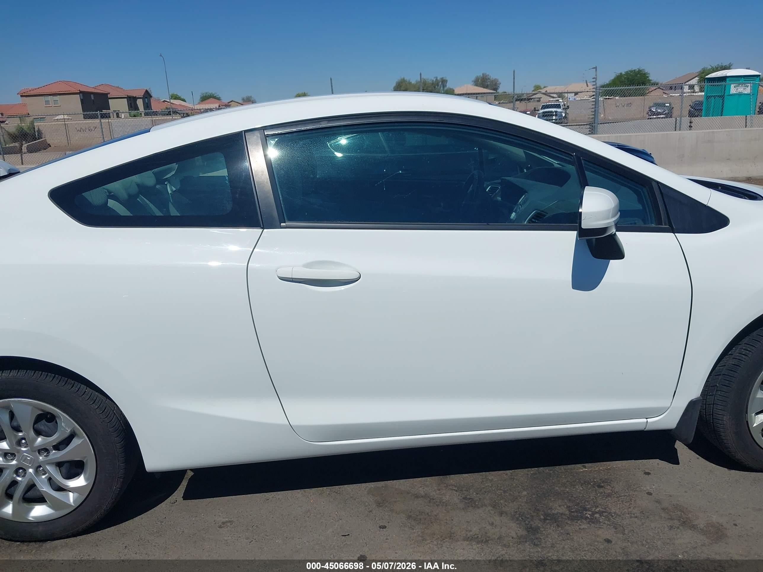 2014 Honda Civic Lx White vin: 2HGFG3B58EH502467