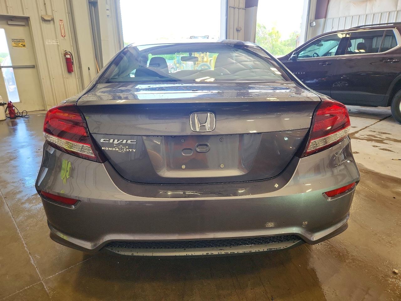 2014 Honda Civic Lx Gray vin: 2HGFG3B58EH511038