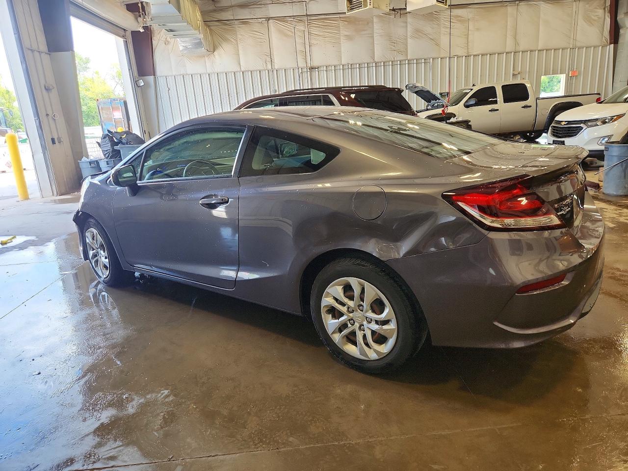 2014 Honda Civic Lx Gray vin: 2HGFG3B58EH511038