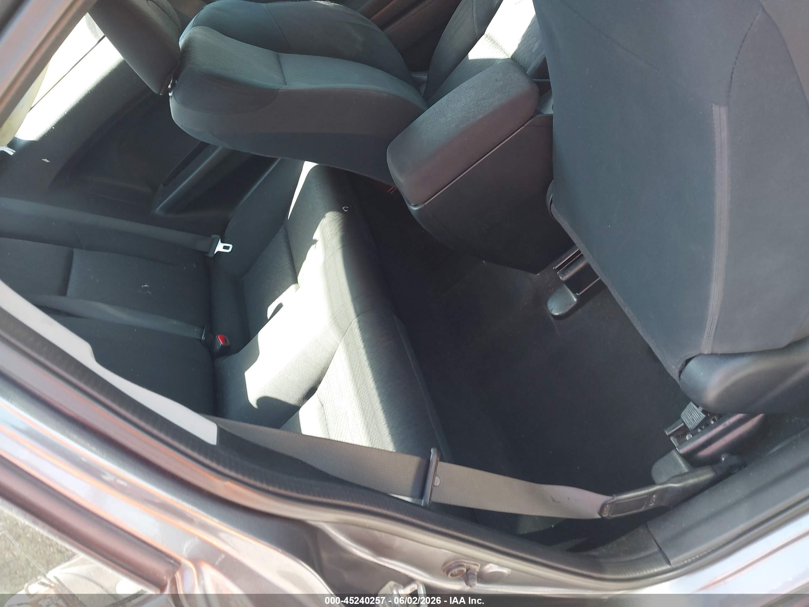 2014 Honda Civic Lx Gray vin: 2HGFG3B58EH513372