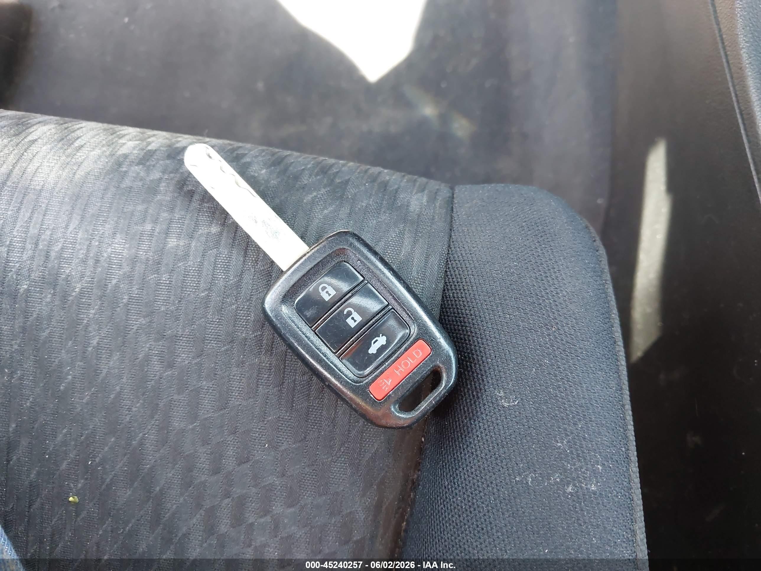 2014 Honda Civic Lx Gray vin: 2HGFG3B58EH513372