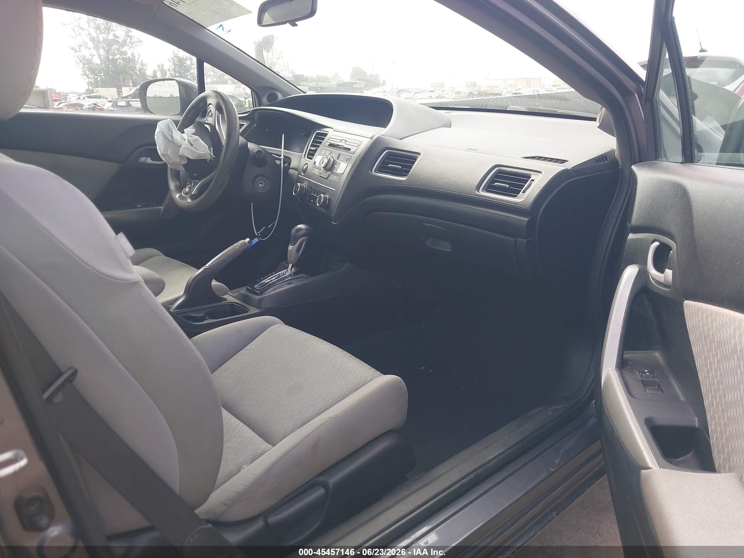 2014 Honda Civic Lx Gray vin: 2HGFG3B58EH516529