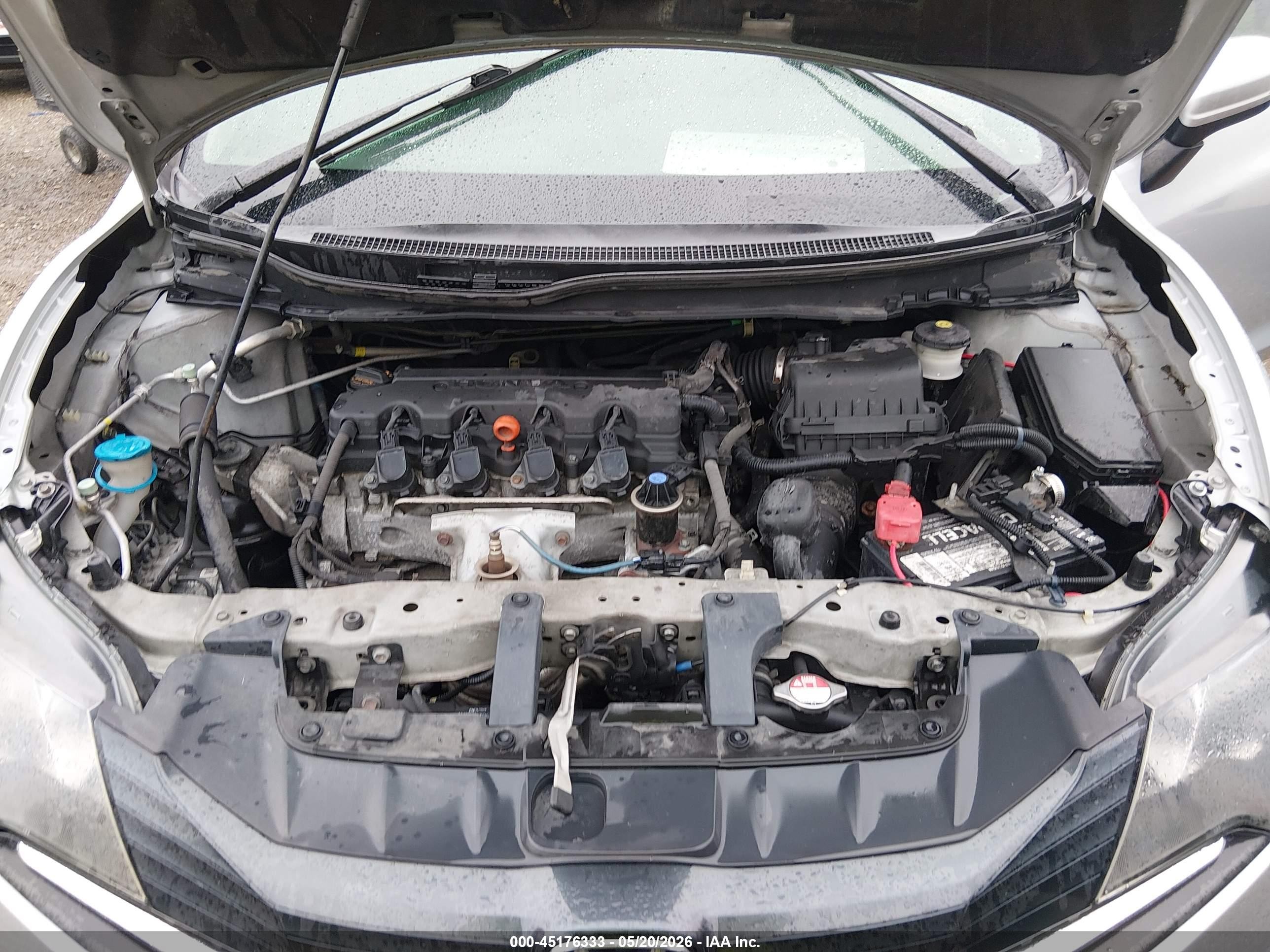 2014 Honda Civic Lx Серебряный vin: 2HGFG3B58EH518121