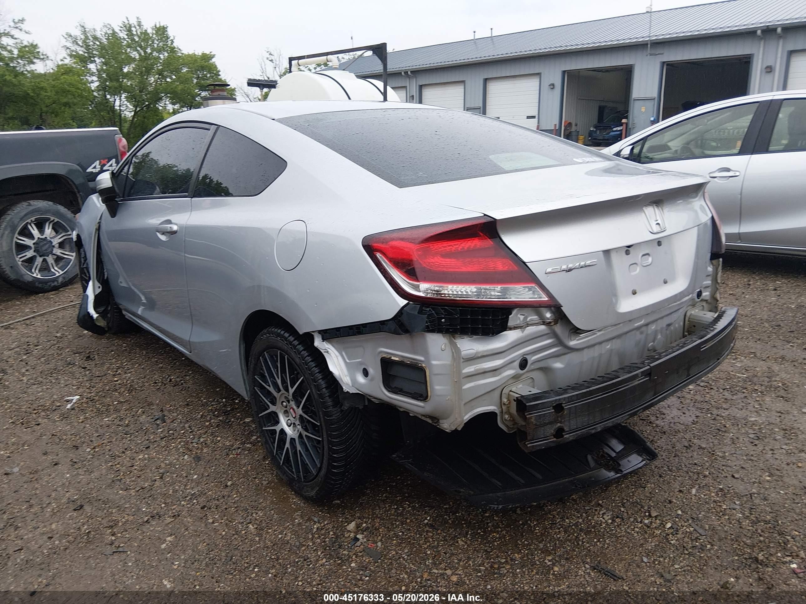 2014 Honda Civic Lx Серебряный vin: 2HGFG3B58EH518121