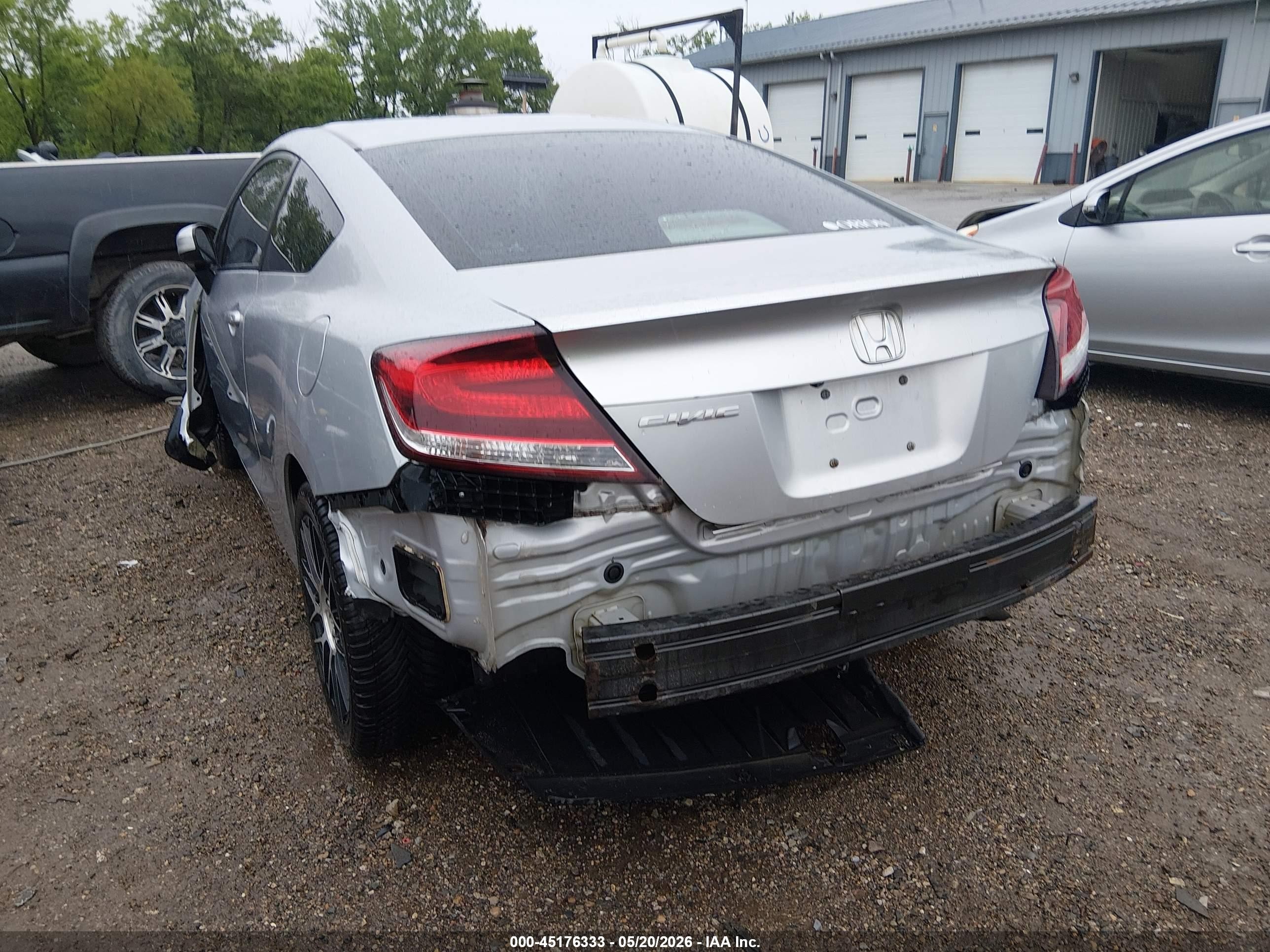 2014 Honda Civic Lx Серебряный vin: 2HGFG3B58EH518121