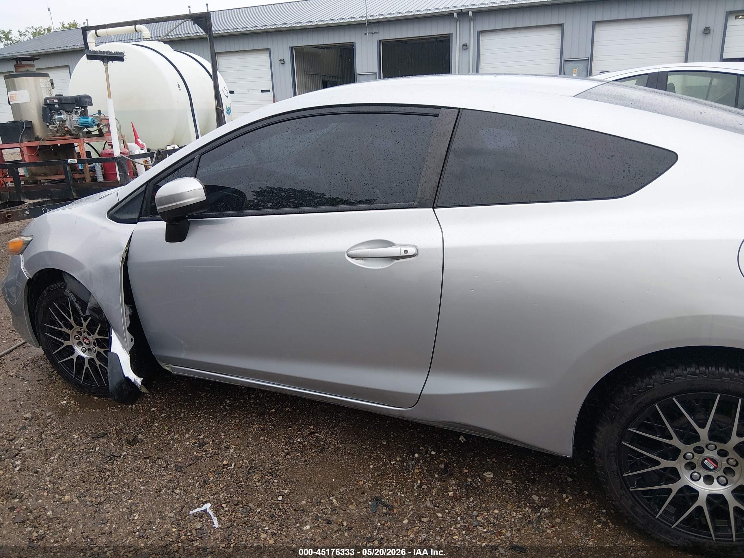 2014 Honda Civic Lx Серебряный vin: 2HGFG3B58EH518121