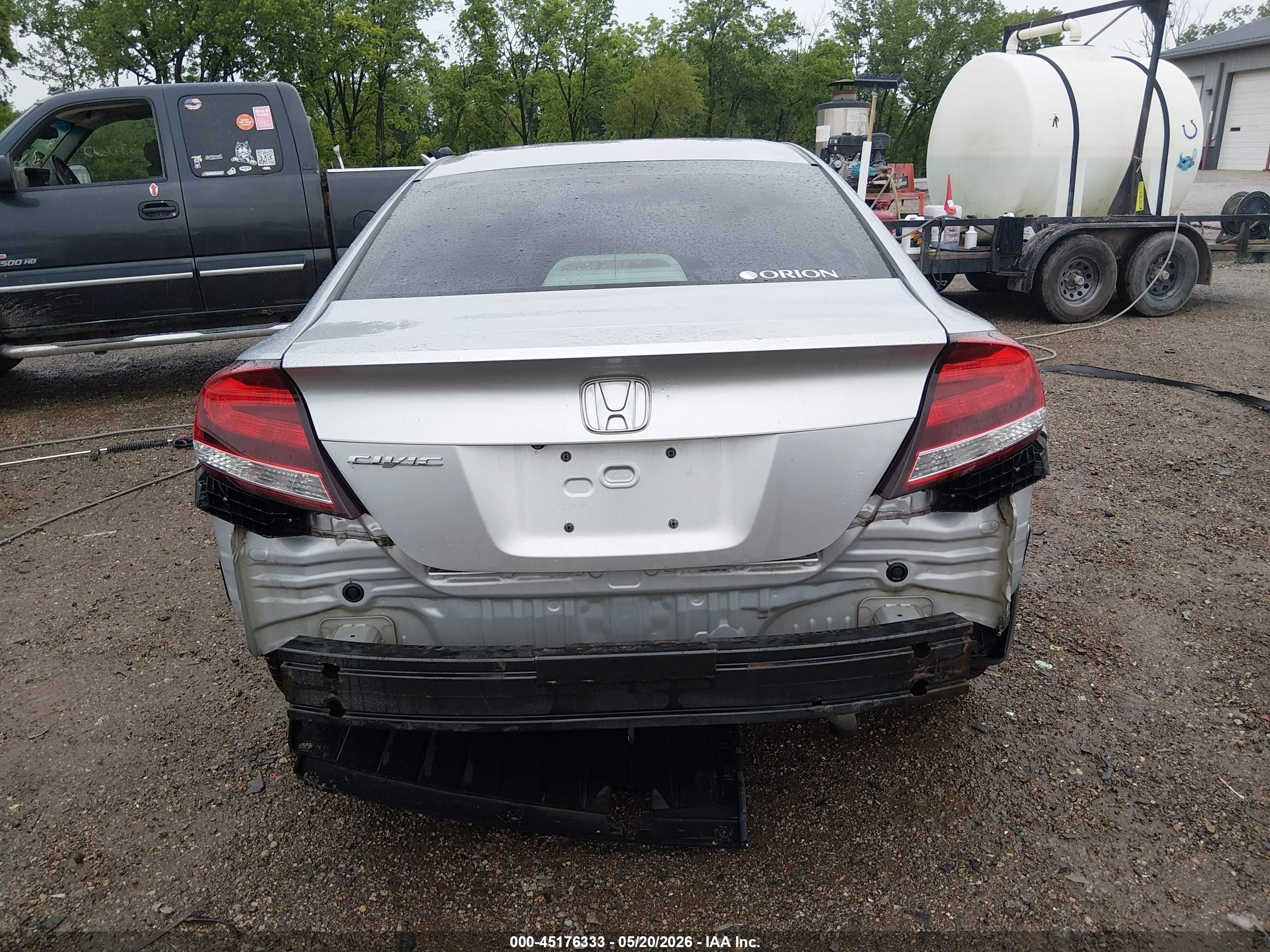2014 Honda Civic Lx Серебряный vin: 2HGFG3B58EH518121