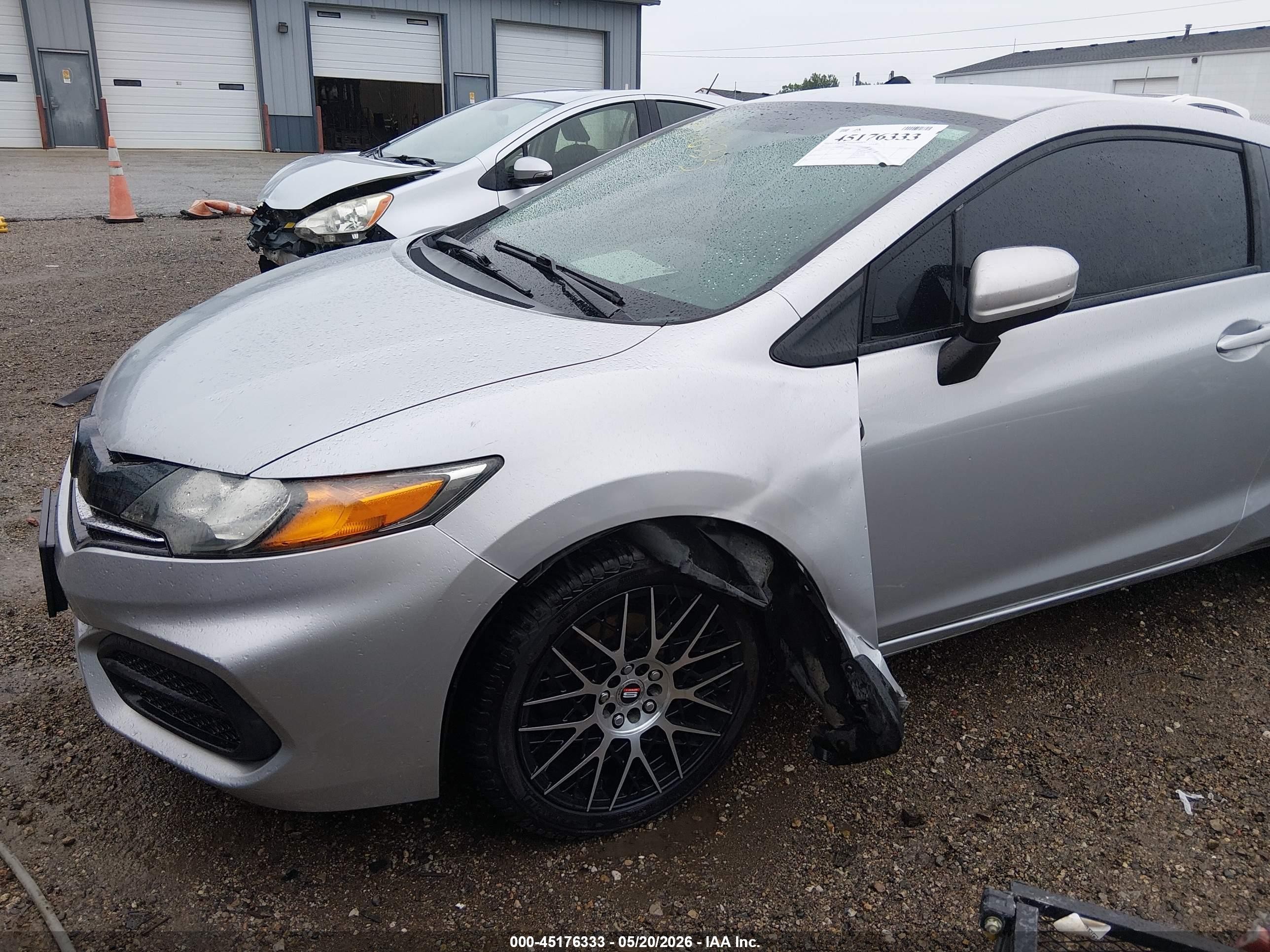 2014 Honda Civic Lx Серебряный vin: 2HGFG3B58EH518121