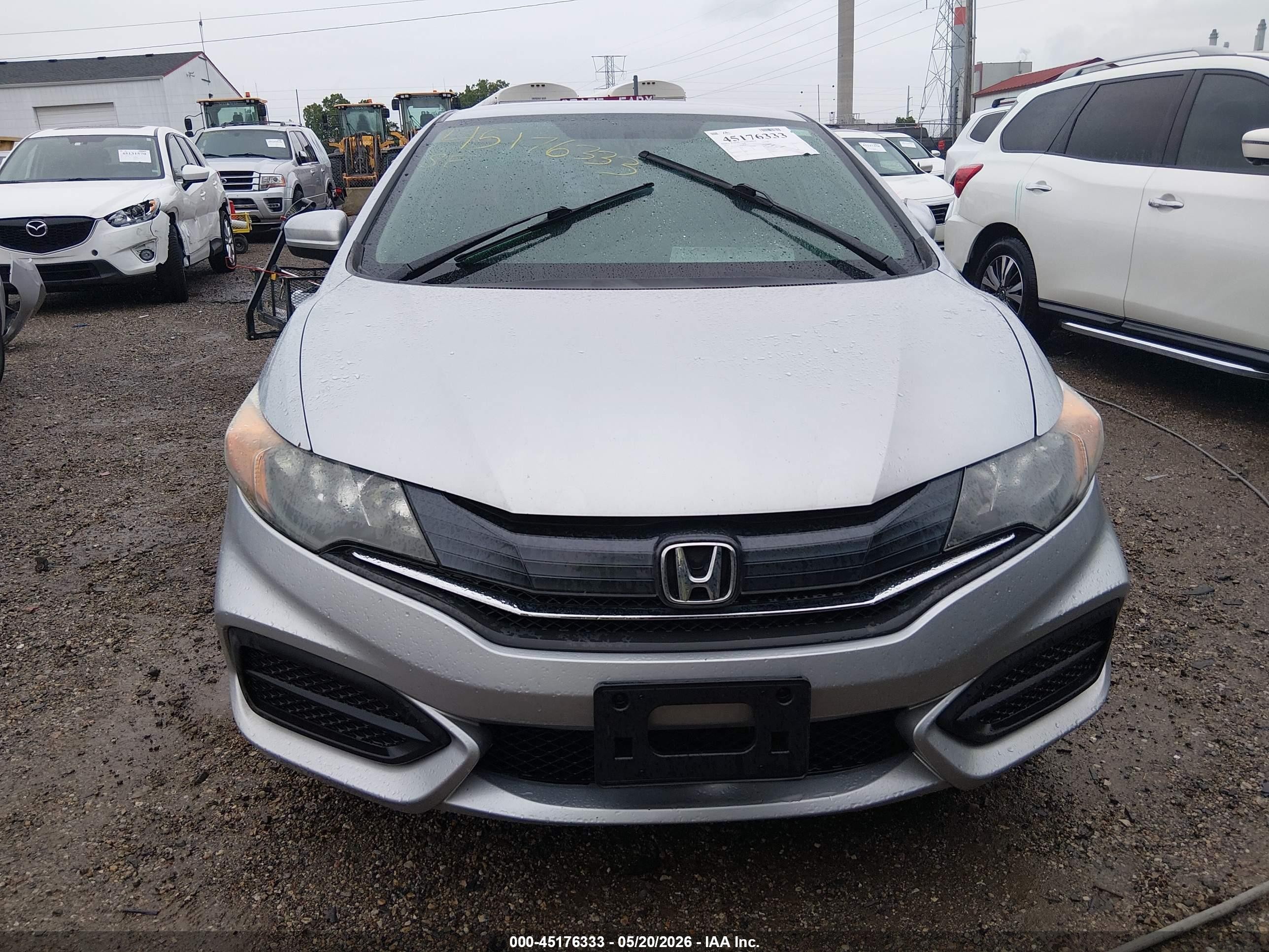 2014 Honda Civic Lx Серебряный vin: 2HGFG3B58EH518121