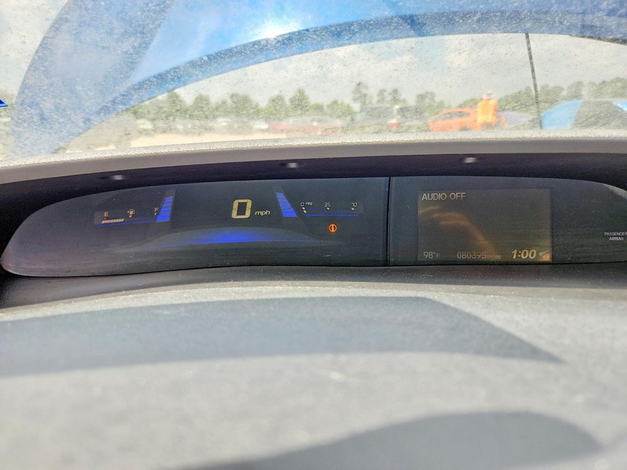 2014 Honda Civic Lx Blue vin: 2HGFG3B58EH520080