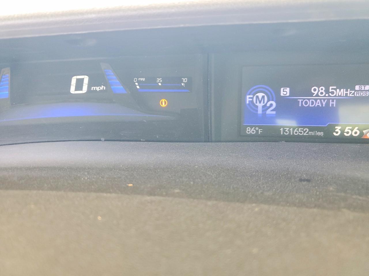 2014 Honda Civic Lx Blue vin: 2HGFG3B58EH520595