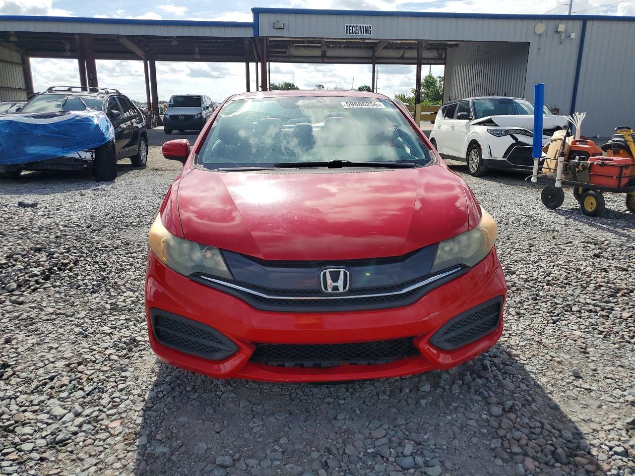 2015 Honda Civic Lx Красный vin: 2HGFG3B58FH513504