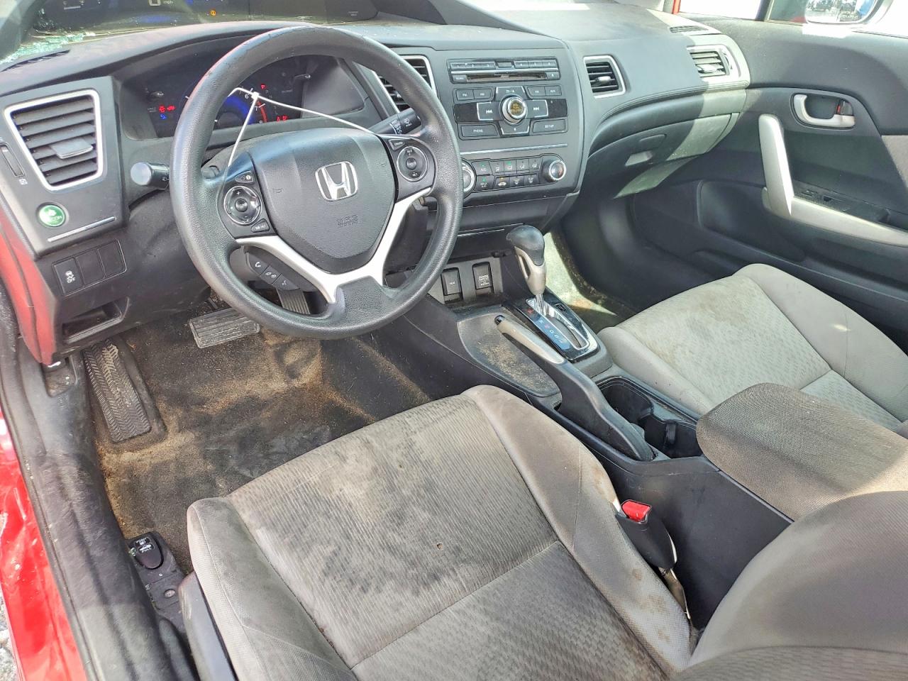 2015 Honda Civic Lx Красный vin: 2HGFG3B58FH513504