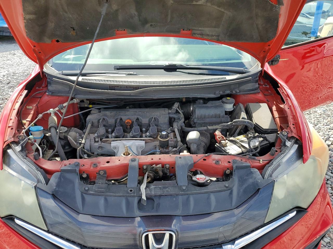 2015 Honda Civic Lx Красный vin: 2HGFG3B58FH513504