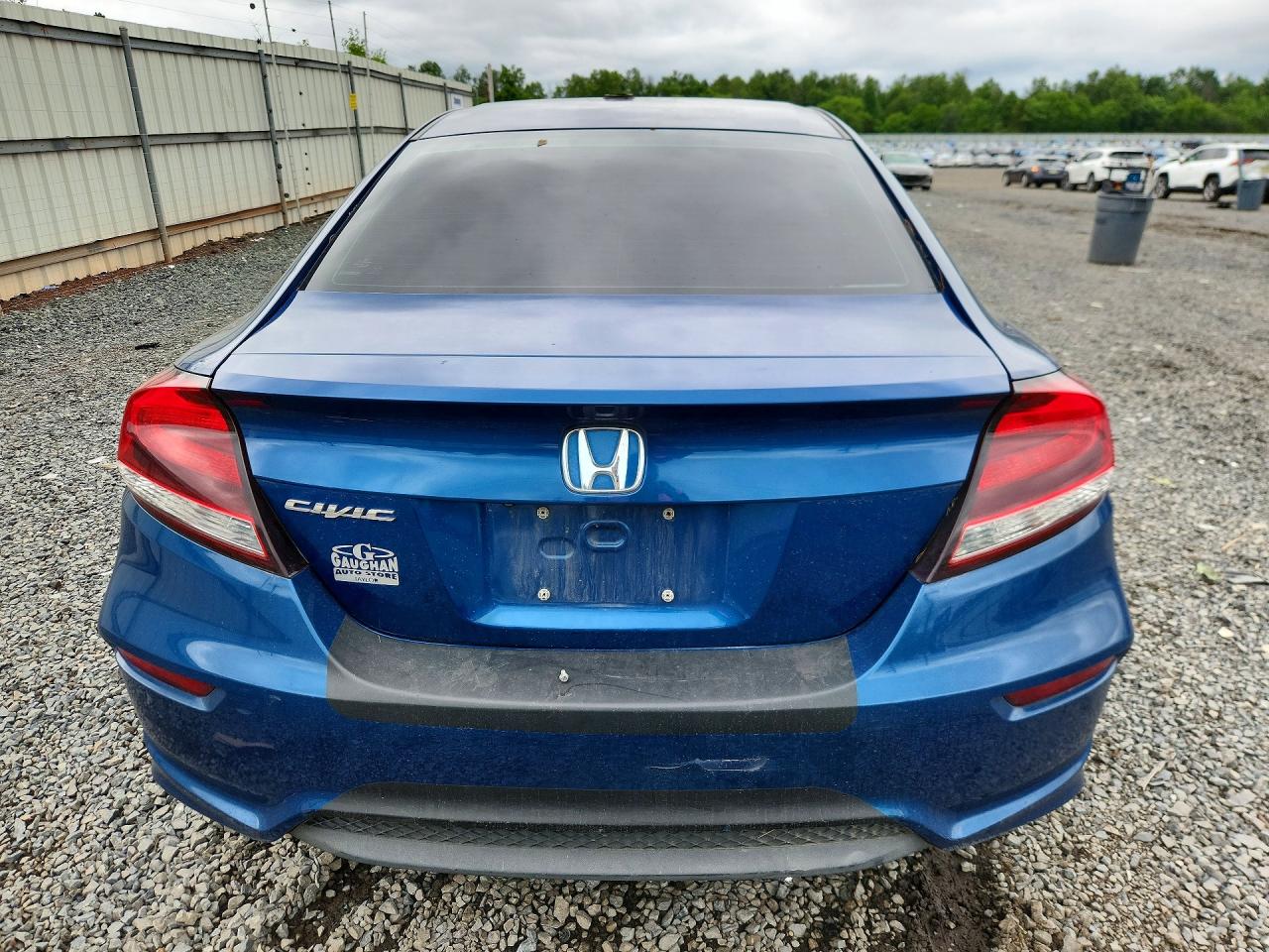 2015 Honda Civic Lx Blue vin: 2HGFG3B58FH514426