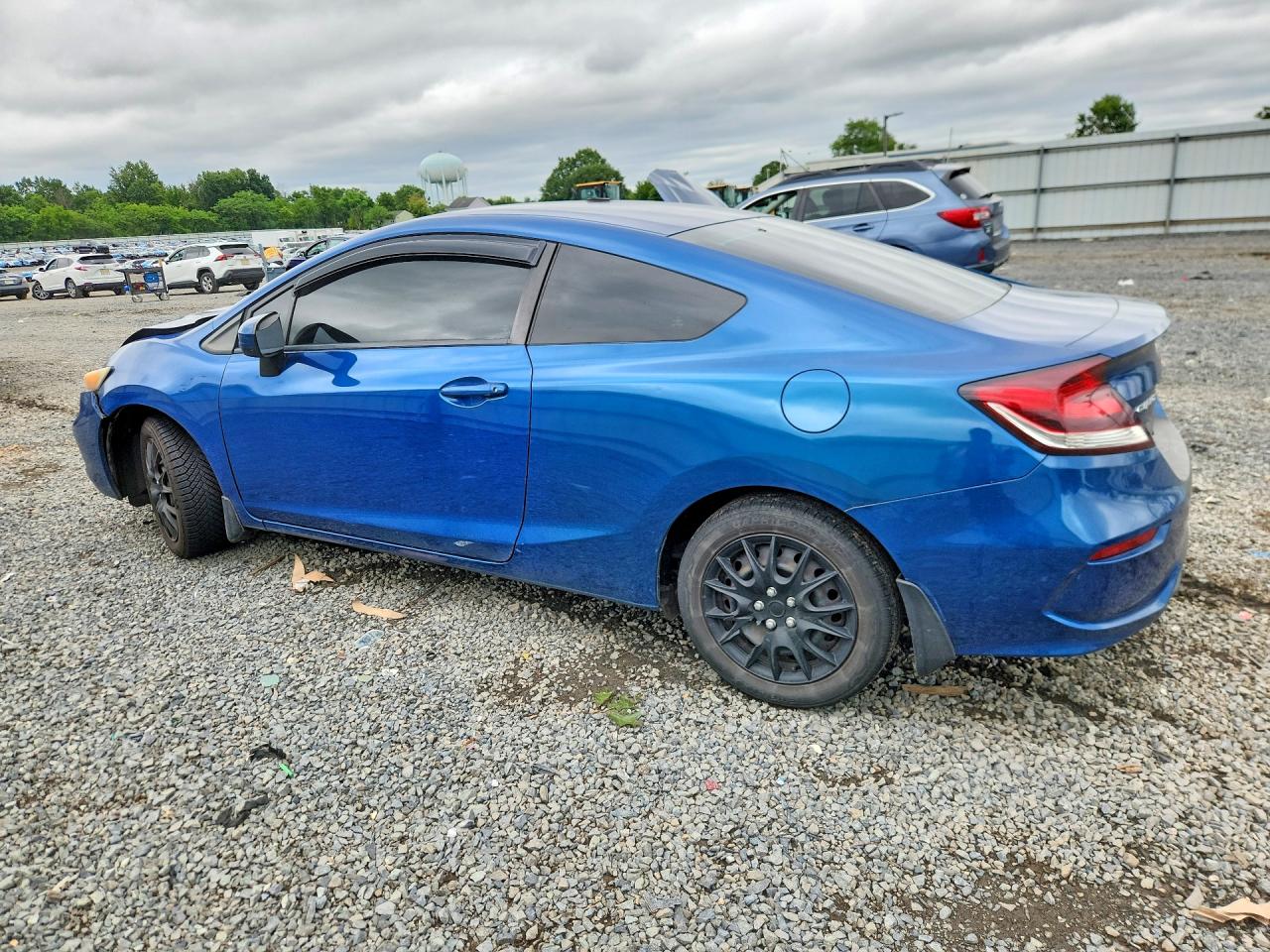 2015 Honda Civic Lx Blue vin: 2HGFG3B58FH514426
