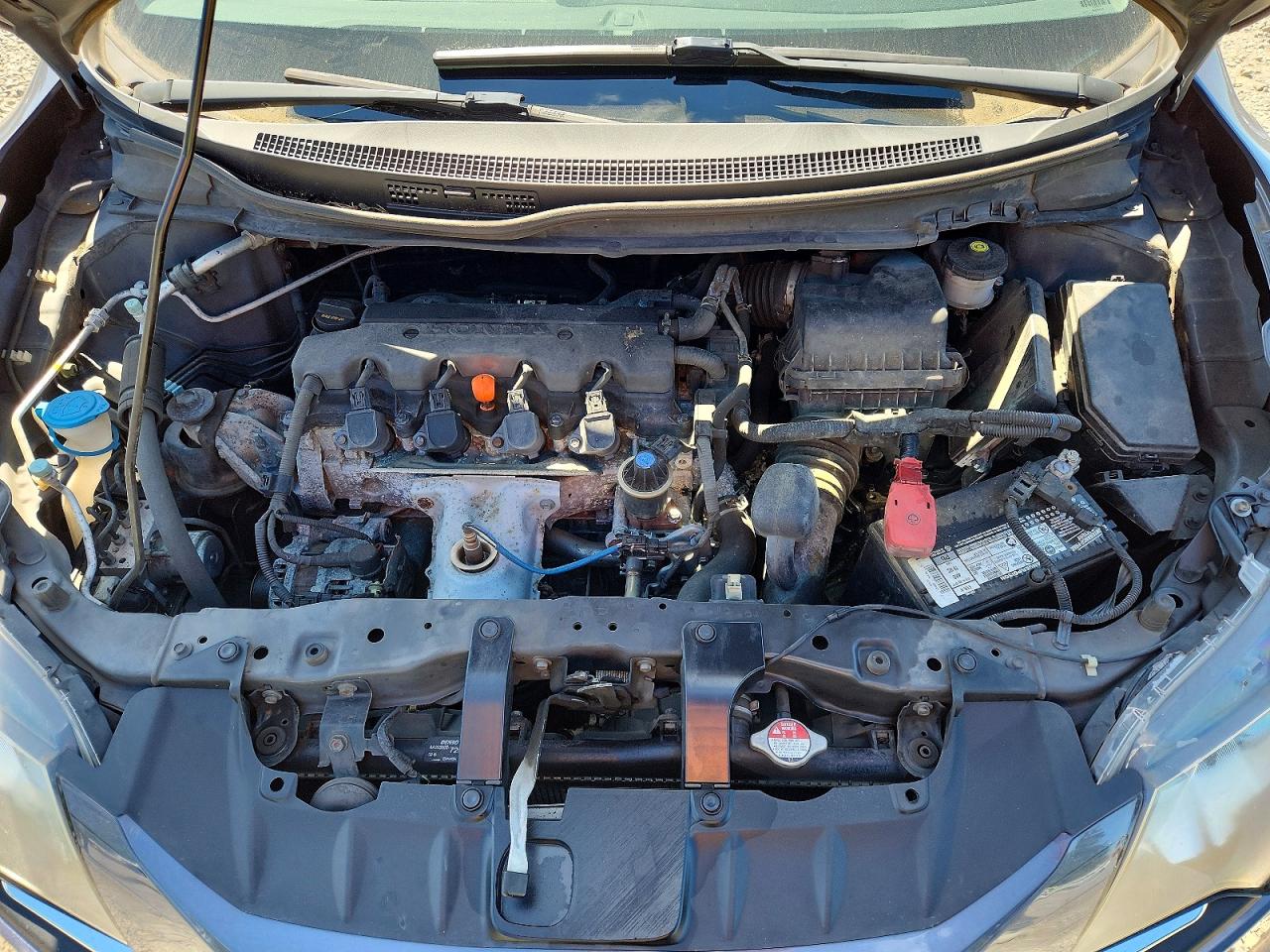 2015 Honda Civic Lx Серый vin: 2HGFG3B58FH517813