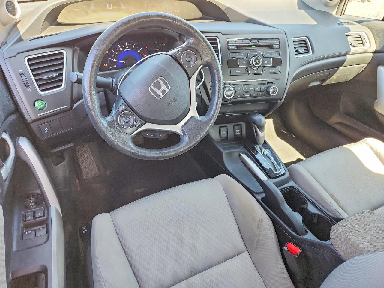 2015 Honda Civic Lx Серый vin: 2HGFG3B58FH517813