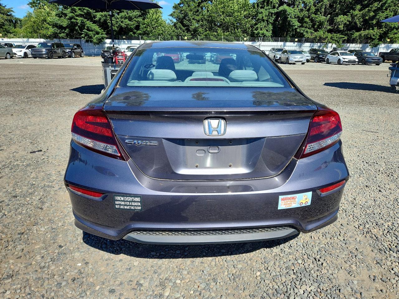 2015 Honda Civic Lx Серый vin: 2HGFG3B58FH517813