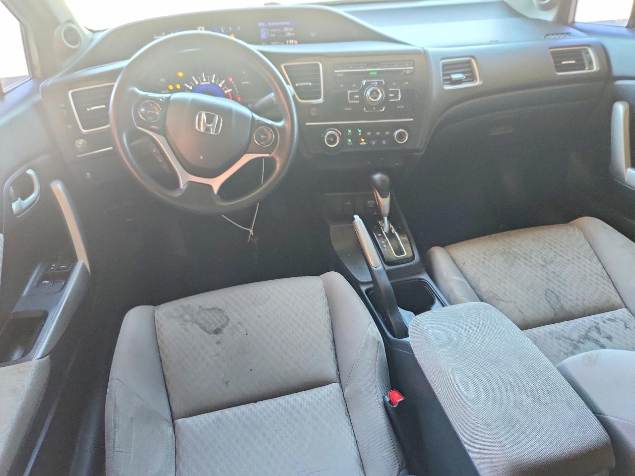 2015 Honda Civic Lx White vin: 2HGFG3B58FH517889