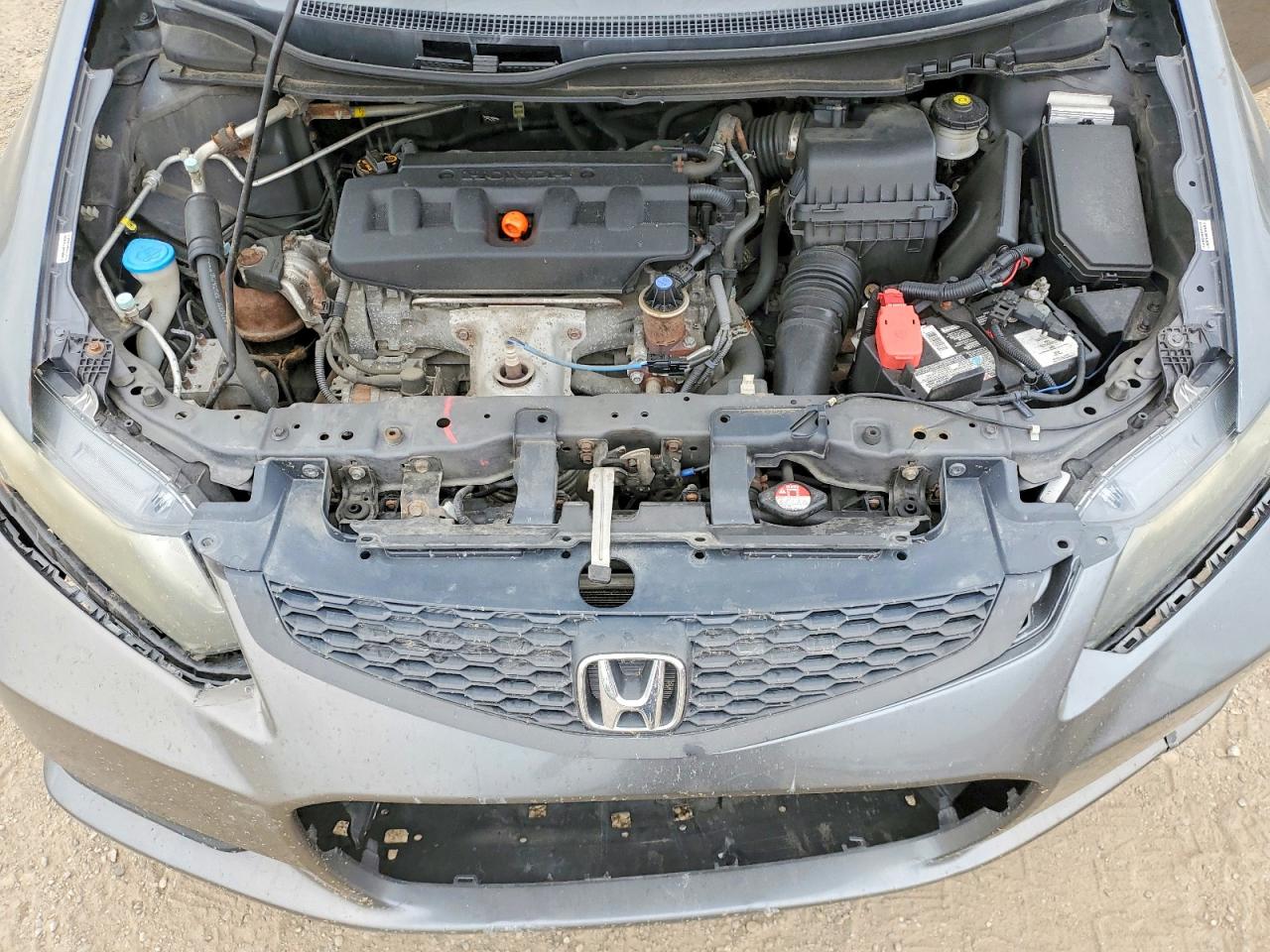 2012 Honda Civic Lx Gray vin: 2HGFG3B59CH011211