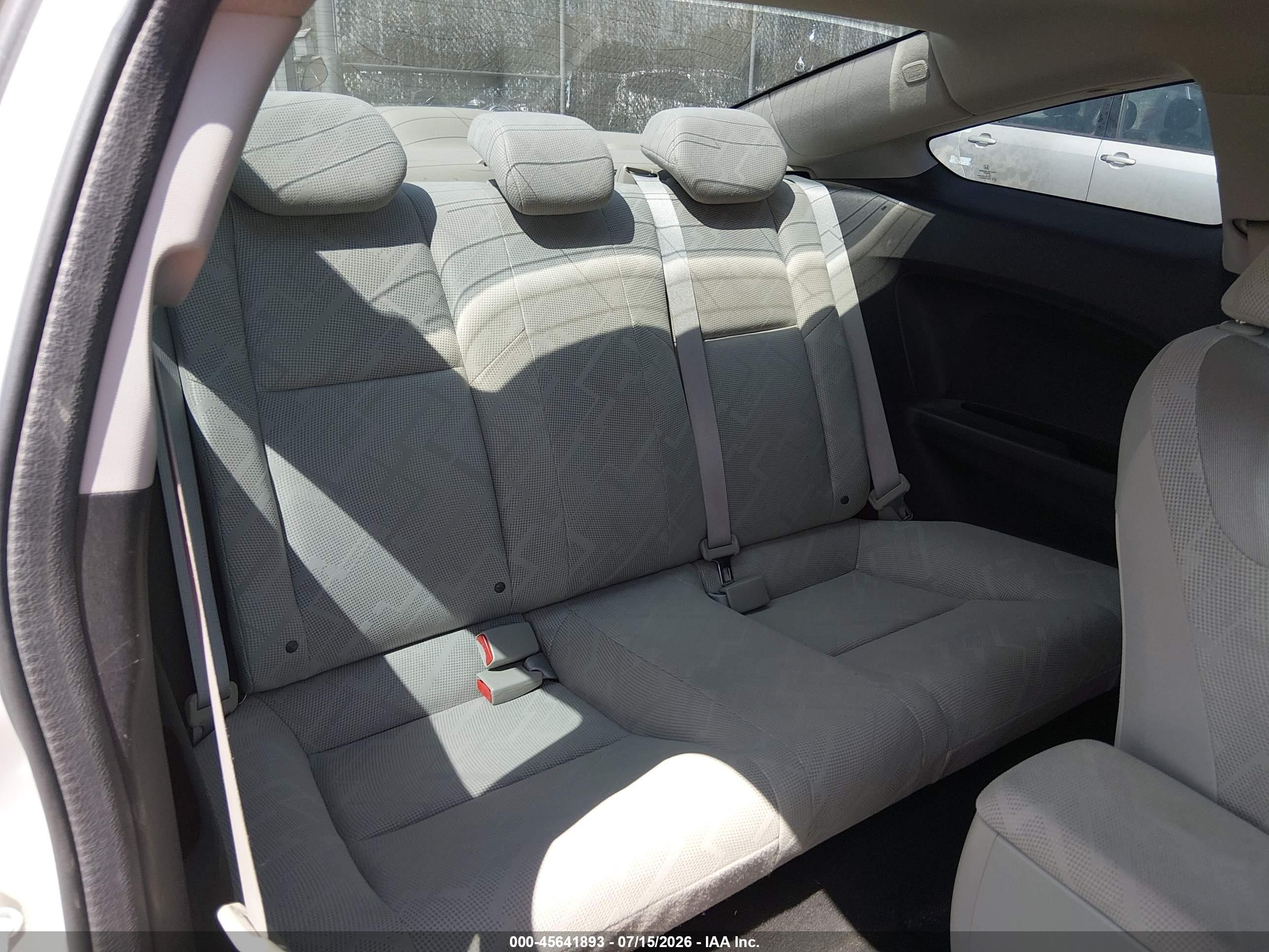2012 Honda Civic Lx White vin: 2HGFG3B59CH546281