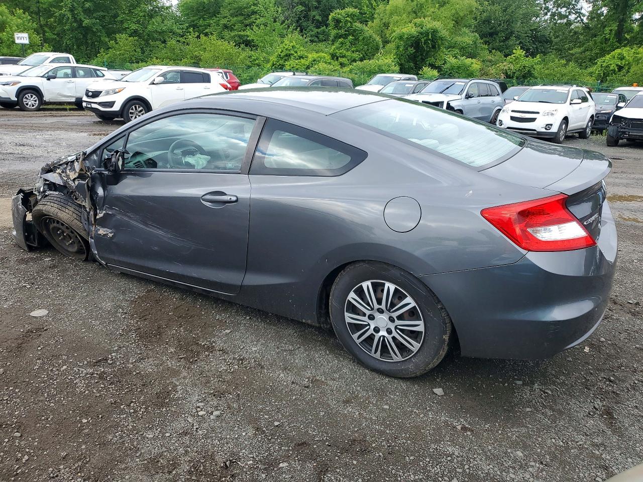 2012 Honda Civic Lx Серый vin: 2HGFG3B59CH550749