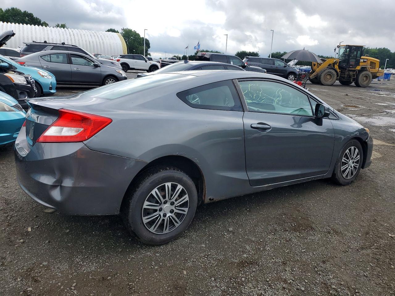 2012 Honda Civic Lx Серый vin: 2HGFG3B59CH550749