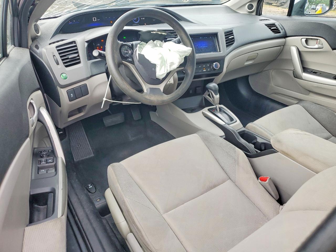 2012 Honda Civic Lx Серый vin: 2HGFG3B59CH550749