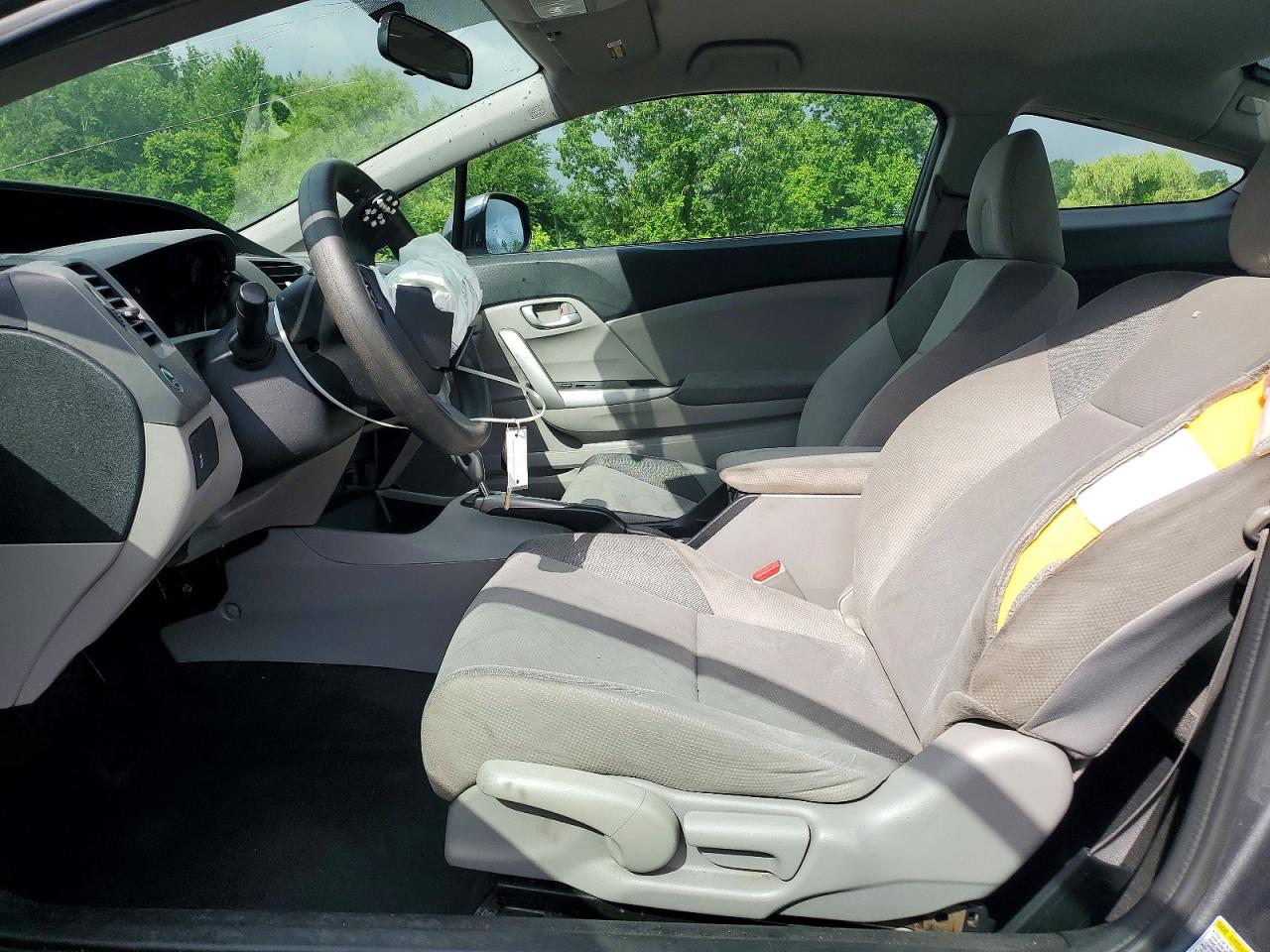 2012 Honda Civic Lx Серый vin: 2HGFG3B59CH550749