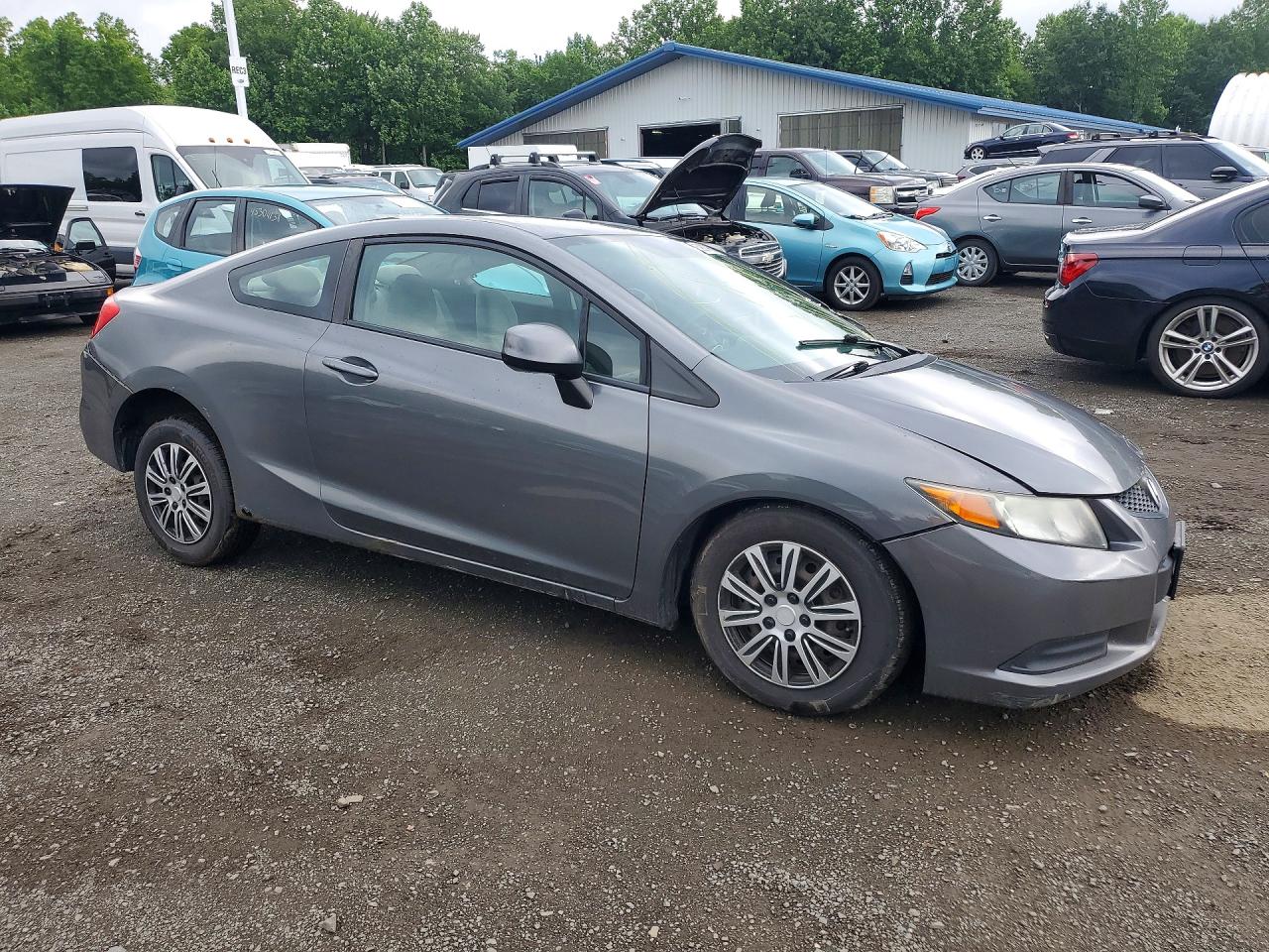 2012 Honda Civic Lx Серый vin: 2HGFG3B59CH550749