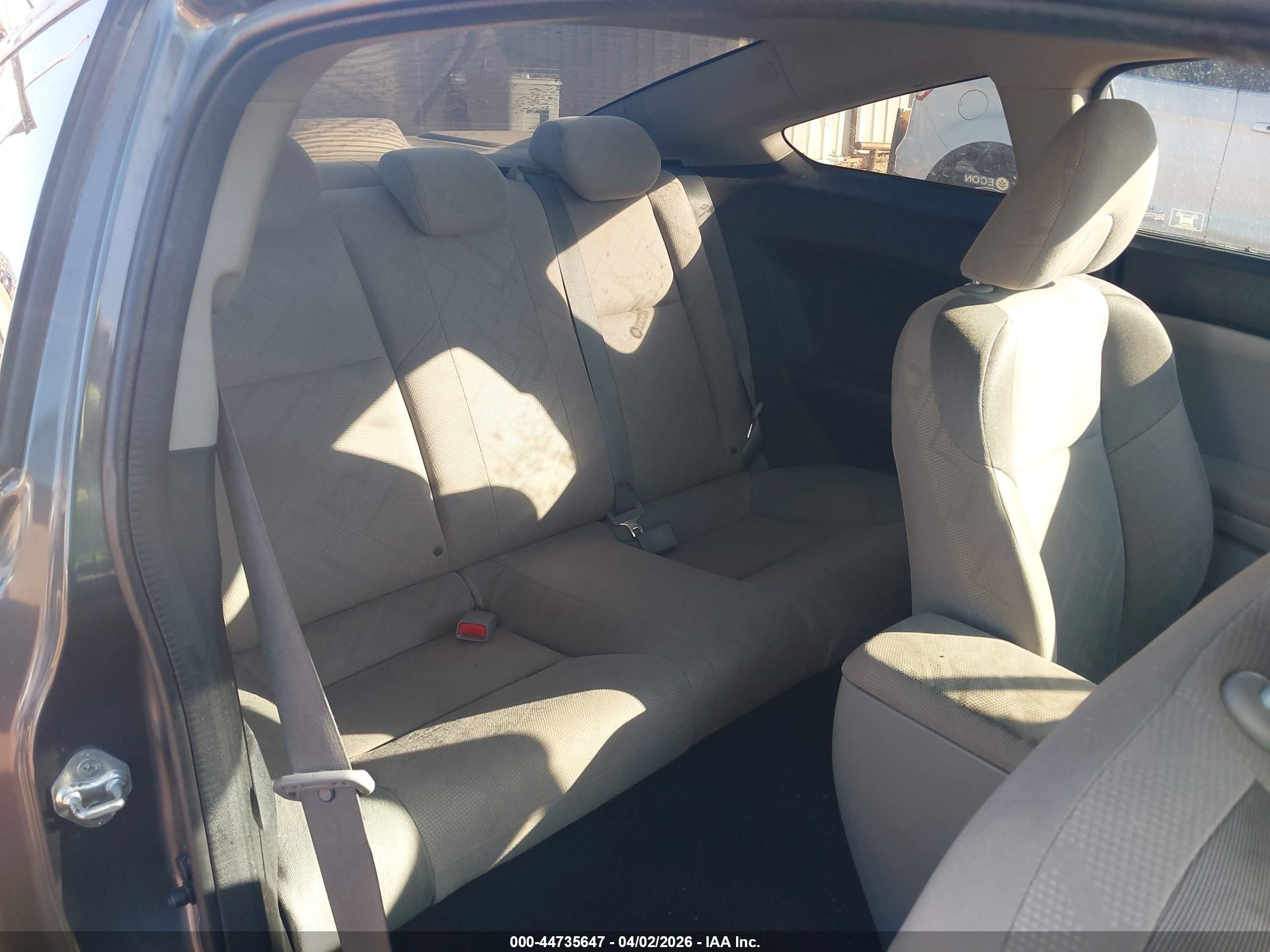 2012 Honda Civic Lx Серый vin: 2HGFG3B59CH556549